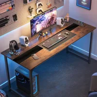 Computer Desk Large Office Desk,70.9 Inch Gaming Desks Writing Desks Work Desk for Home Office, Study, Modern Simple Wooden Desk 1