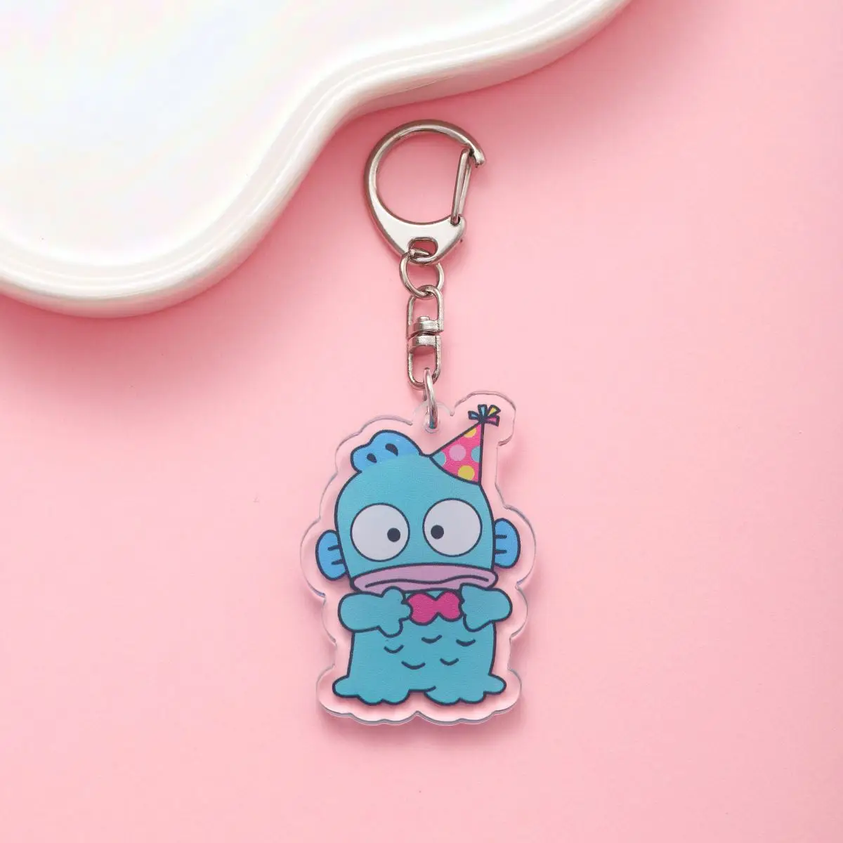 Anime Acrylic keychain accessaries Cartoon Car Bag Pendant Gift cute creative bag charm funny Friends Gifts Keyring anime keychain game keychain mini sword keychain anime keychain pendant