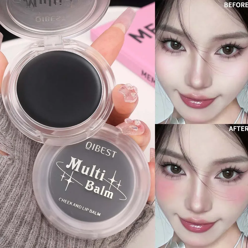 다목적 웜 체인지 블랙 블러셔 크림, 내추럴 브라이트닝 립 아이 메이크업 핑크, 치크 틴트 루즈 팔레트 메이크업 화장품