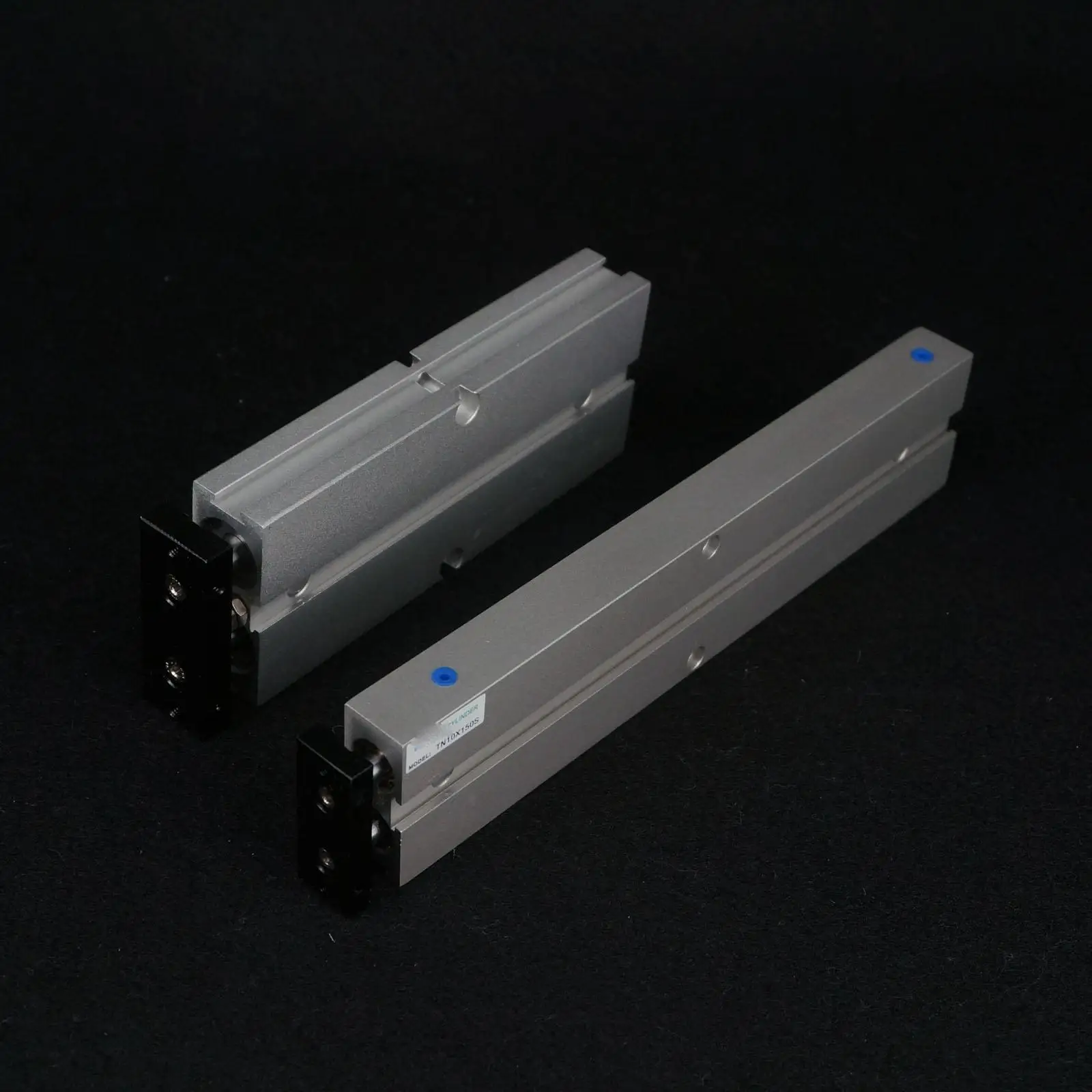 Aluminium Bore 25Mm Stroke 10-300Mm Tn Series Twin Rod Double Acting Air Pneumaitc Cylinder