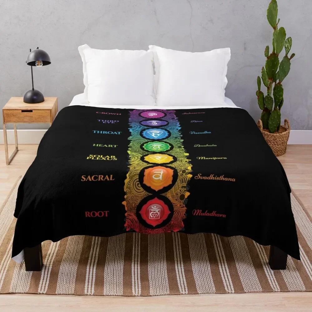 

7 Chakra Symbols & Names - 62 VTBBG Throw Blanket Blankets For Baby Luxury Throw sofa bed Kid'S Blankets