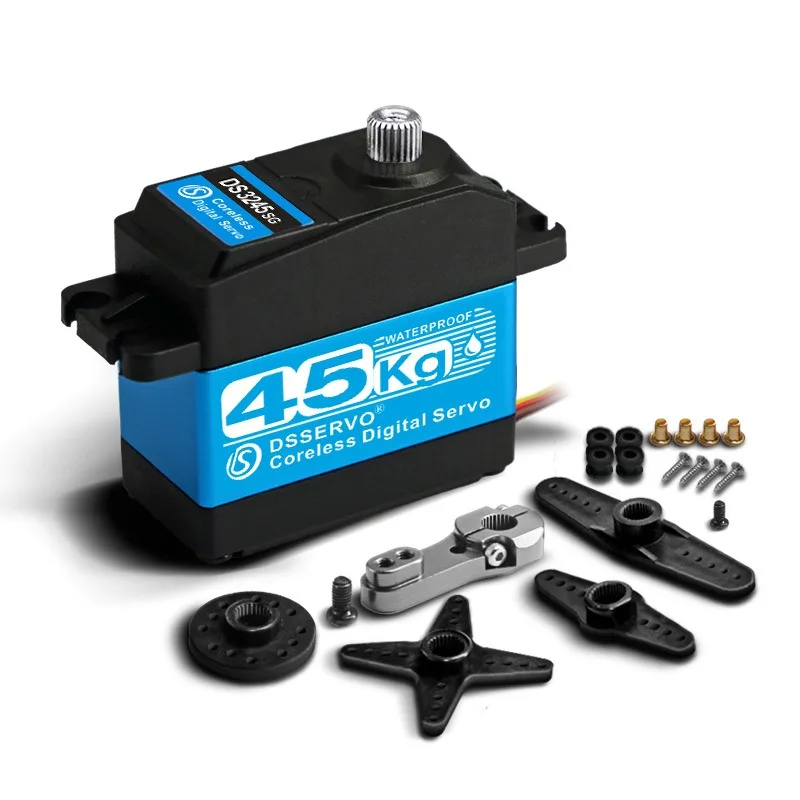 Servomoteur DS3245 45KG sans noyau IP67 pour RC 1/8 1/10