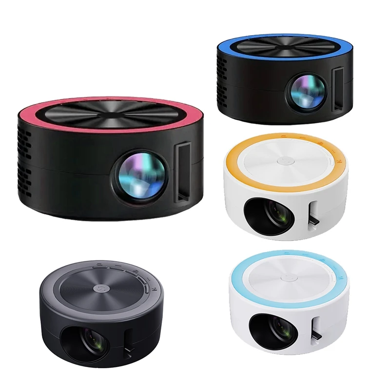 

G320 светодиодный мини-проектор, видеопроектор с поддержкой 1080P, USB-экран синхронизации, смартфон, детский проектор, домашний кинотеатр PK YT200, простой в использовании