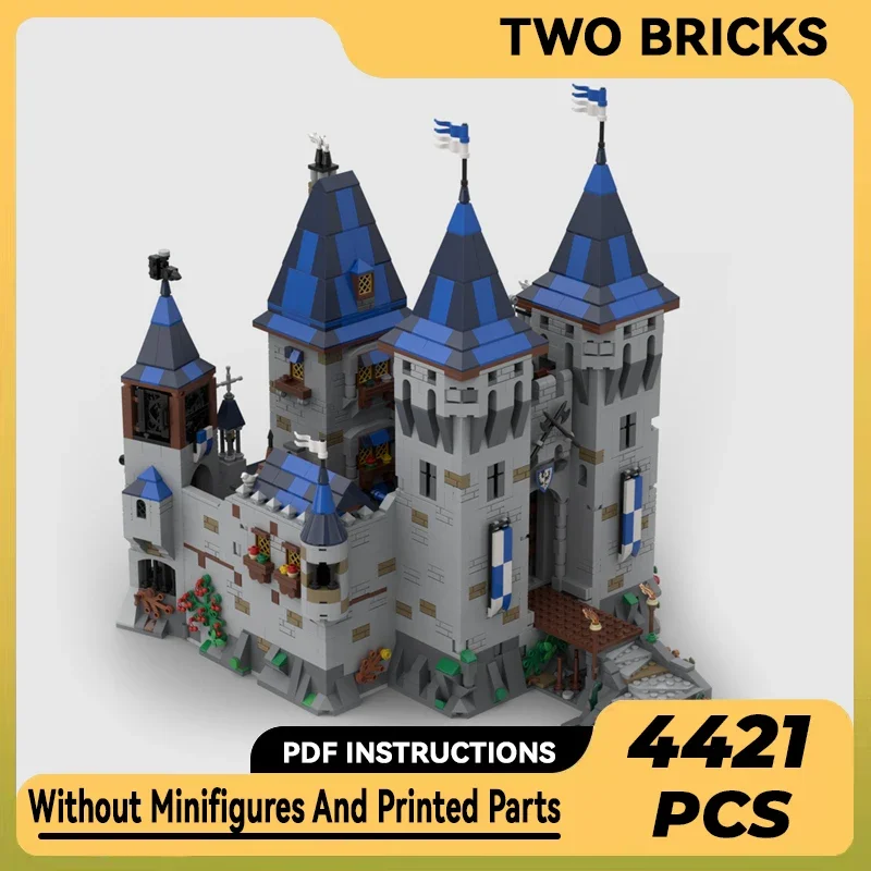 

Moc Building Bricks Fortress Model Black Falcon Eagle's Nest Castle Technology Modular Blocks Gifts Christmas Toys DIY Assembly