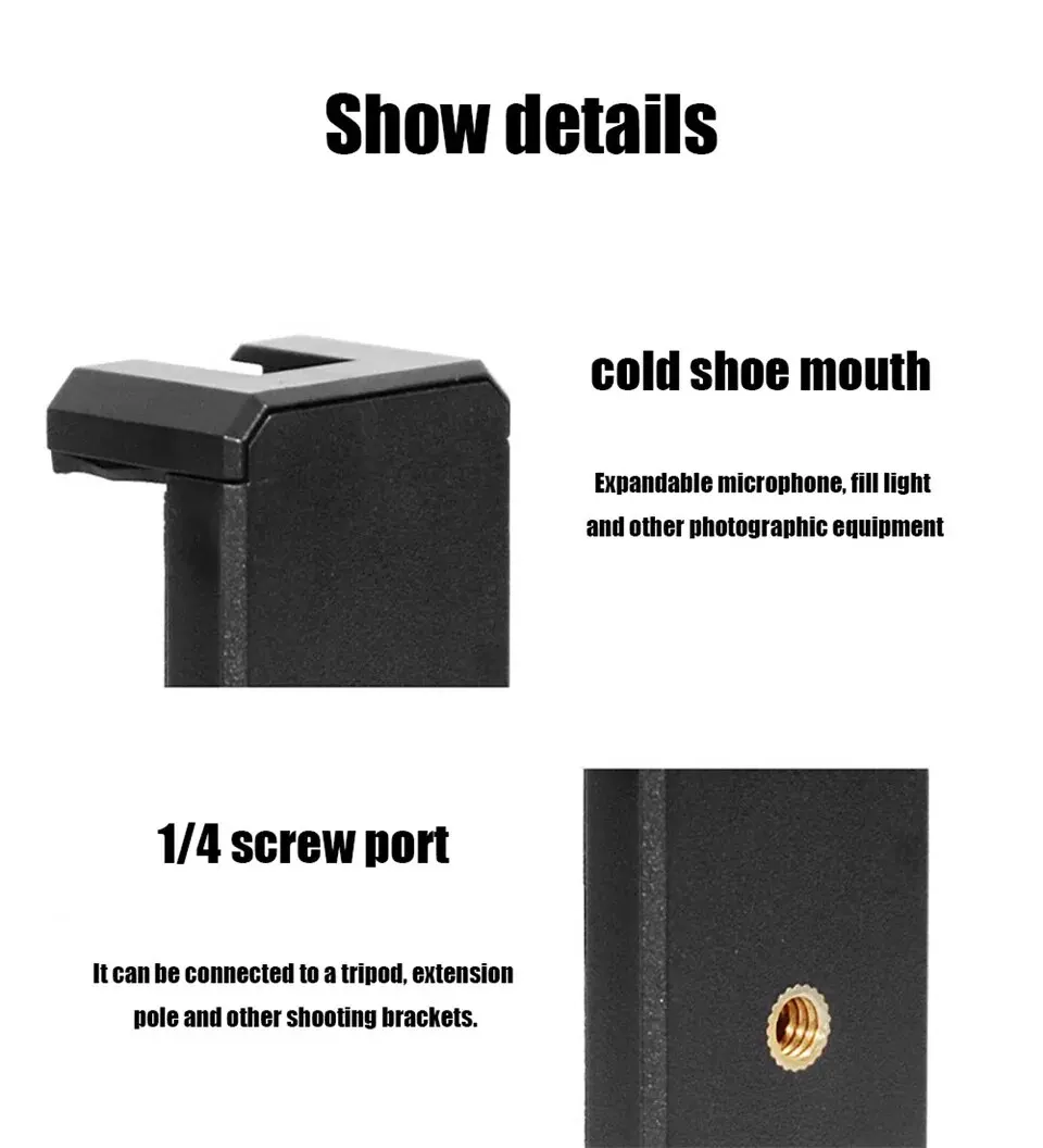 S68e42a1fef2b4af7a6ba65ef15f352047 Smartphone Vlogging Kit With Tripod Phone Holder Mini Microphone LED Fill Light Starter For TikTok Live Stream Video YouTube Mallzona