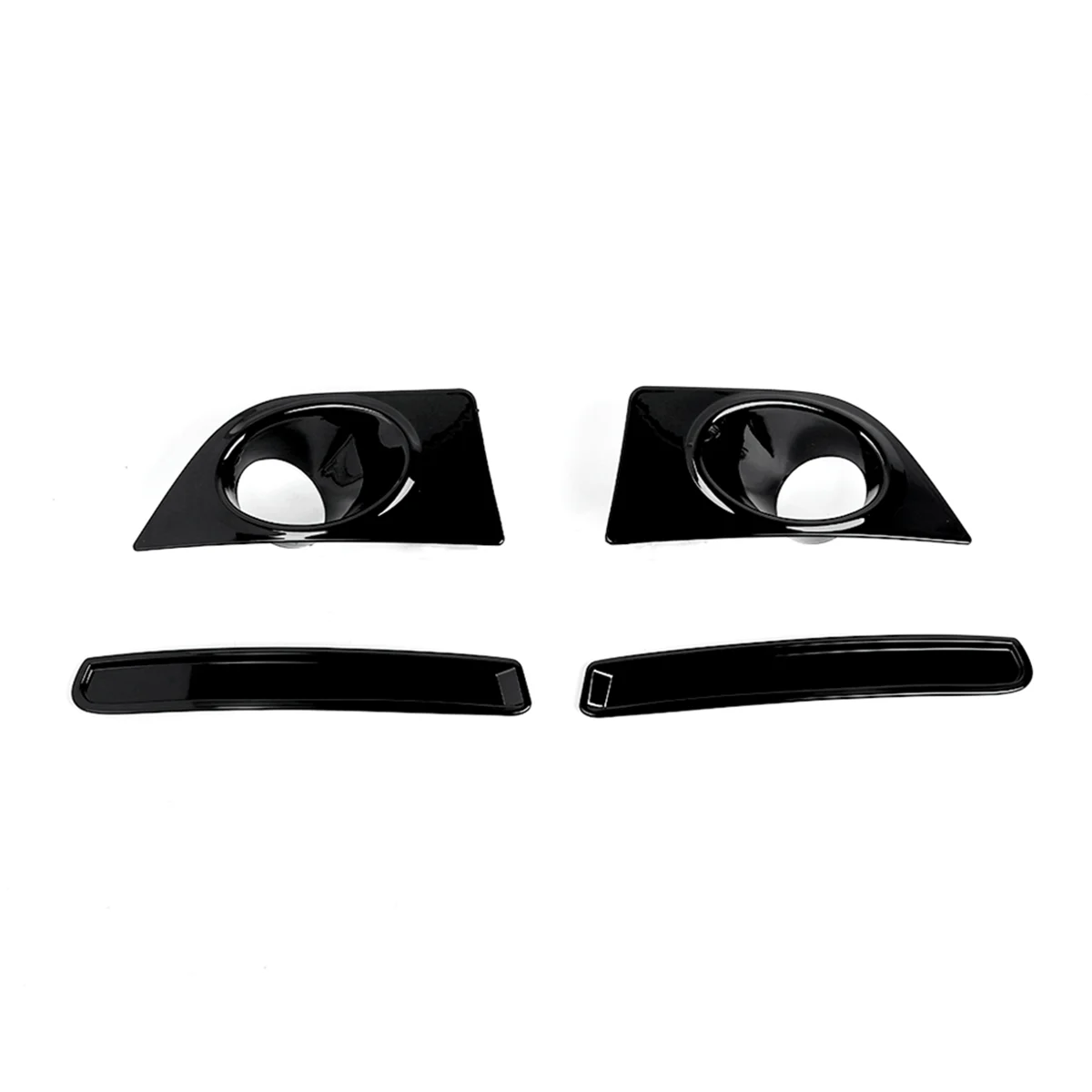

For Ford Mustang 2010-2014 Car Front Fog Lamp Light Cover Trim Decoration Sticker Accessories