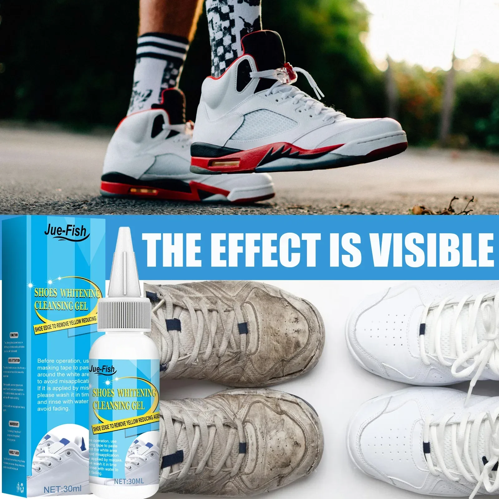 Shoe Cleaning Balm White Shoes Cleaning Gel Stain Dirt Remover Shoe Washing Sneaker Whitening Cleaning