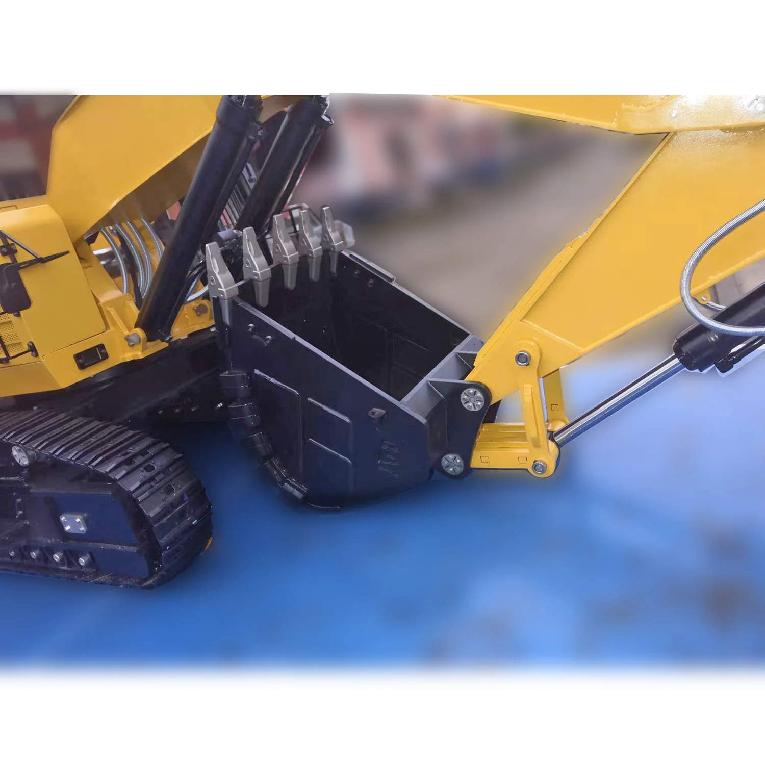 S68e455678fee48ae8cfb64fdc21a4c30e Metalowe koparka RC hydrauliczne 1/14 Carter 6015B zdalnie sterowane światła ciężarówka budowlana wyświetlacz ciekłokrystaliczny TH20437-SMT6