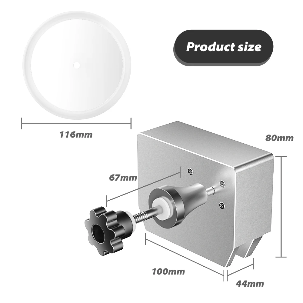 Nettoyeur à ultrasons pour disque vinyle, contrôleur mécanique, ensemble de  support rapide pour lavage EP 7 LP, économiseur d'étiquettes en aluminium,  fabriqué par CNC, 6L, 12 pouces - AliExpress