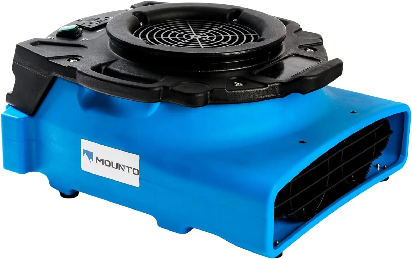 

1/4hp 1200cfm 2 Speed Low Profile Air Mover Floor Carpet Dryer Blower Fan for Water Damage Restoration