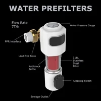 เครื่องกรองน้ำเบย์ฮวา แบบหมุนล้างตะกอน สำหรับบ้านทั้งหลัง ระบบกรองน้ำอเนกประสงค์ 360 องศา พร้อมระบบล้างย้อนกลับ 4