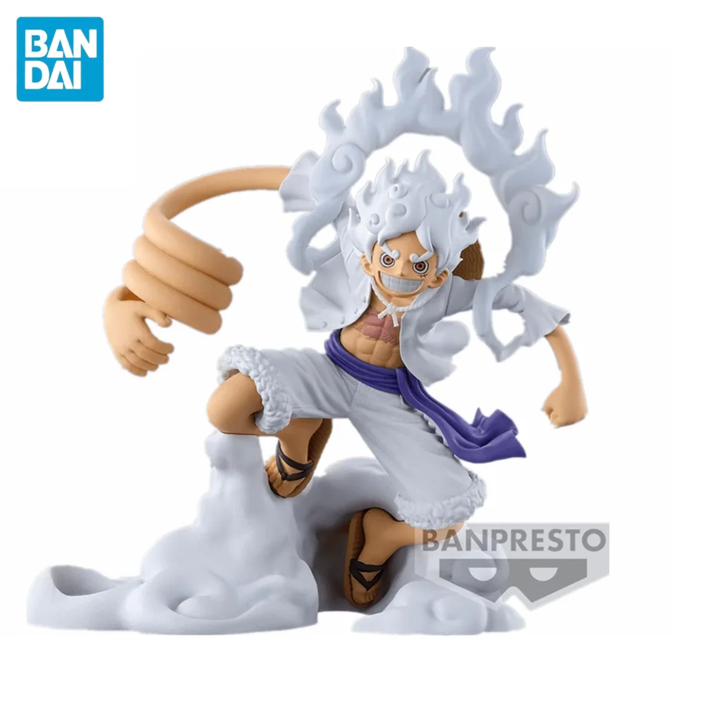 thumbnail image 1 of Figura de acción original de One Piece Gear 5 Nika Luffy, contenedor tipo bolígrafo, modelo de PVC, colección para escritorio, 1 of 4