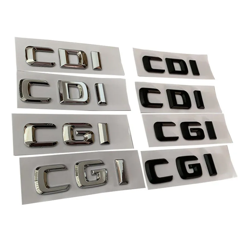 3D ABS kofferbak badge letters GLK GLA 45 200 220 260 300 320