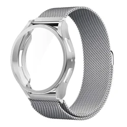 Elegant Metal Band with TPU Cover and Full Screen Protector for Garmin Venu 3s (2)