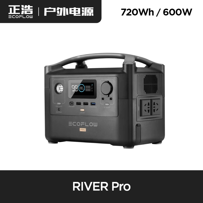 Ecoflow River Pro Outdoor Mobile 220V Riserva Portatile Batteria Di Emergenza A Ricarica Rapida