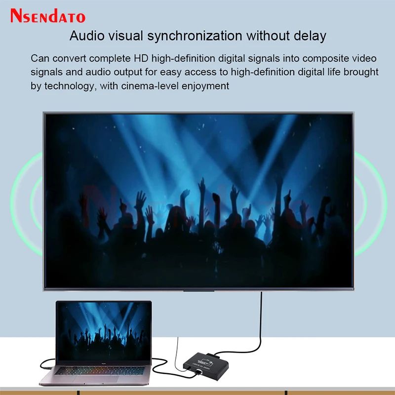 HDMI to Scart video Converter Adapter Connector Scart S-video AV to HDMI video audio Converter Adapter For HDTV DVD PS3 pal