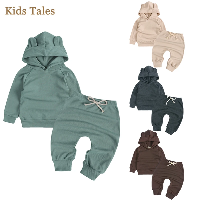 1-13Year Hoodie Sport Suit for Boys Girl Winter Clothing Set Kids Fleece Solid Long Sleeve Tracksuit Casual Baby Sportswear Suit Clothing Sets expensive