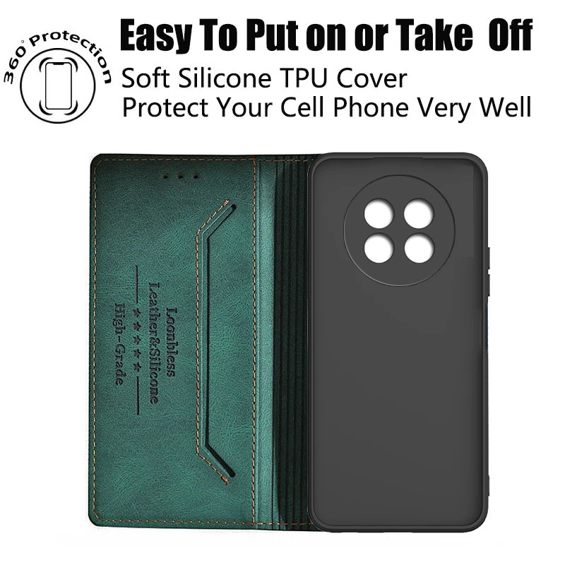 Premium Flip Cover Case for Realme 13 Phones - Global Edition