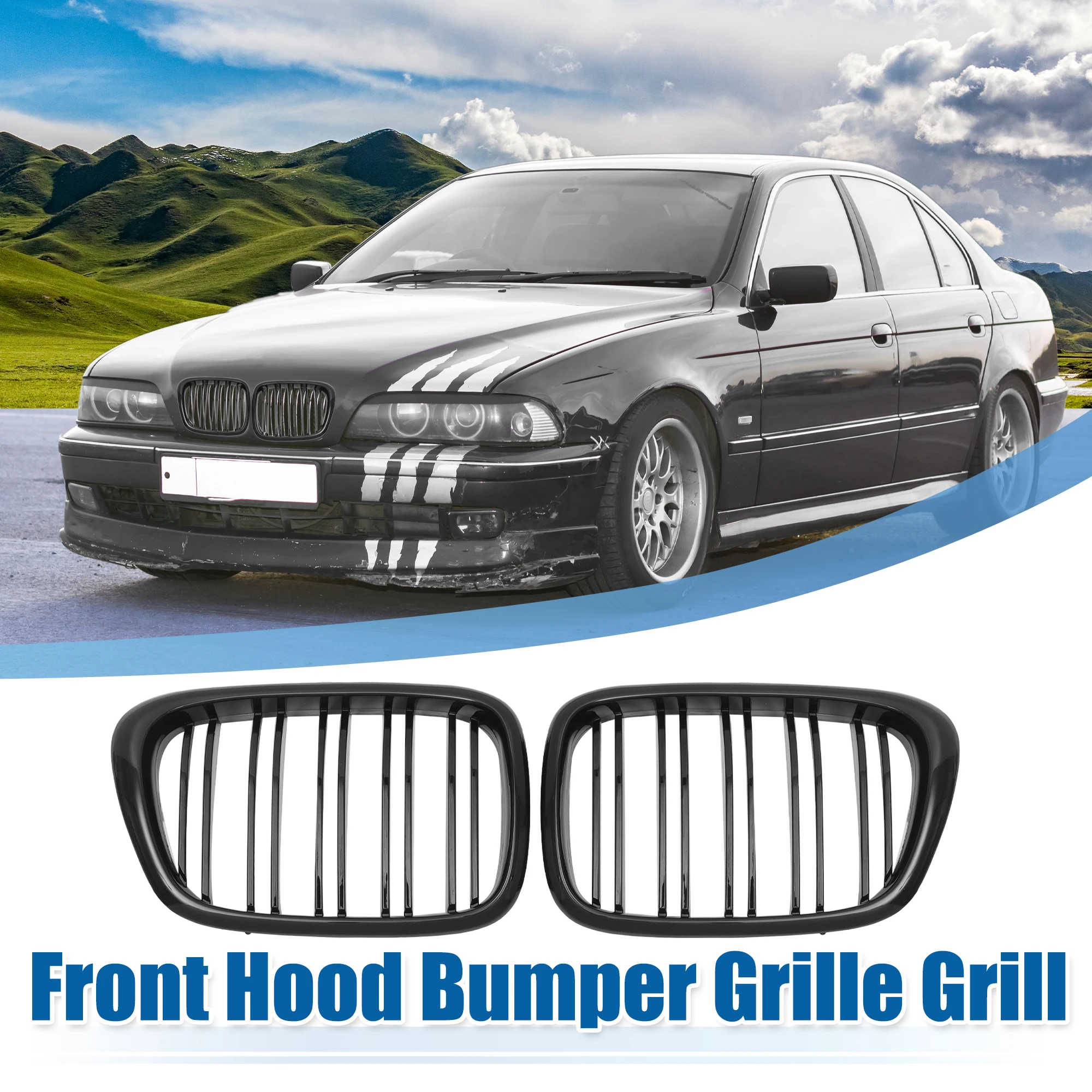UXCELL  ĵ  ׸, BMW 5 ø E39 1999 2000 2001 2002 2003 51137005837/51137005838, 1 