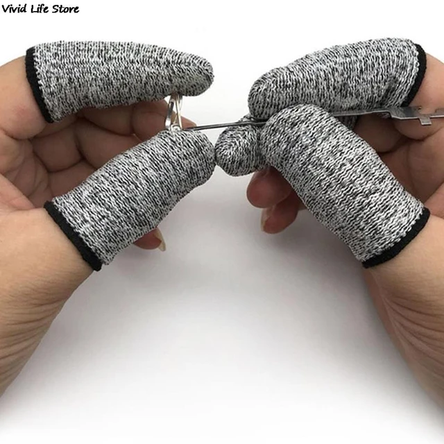 Finger Cots - Gel Finger Protectors Cut Resistant Finger Gloves