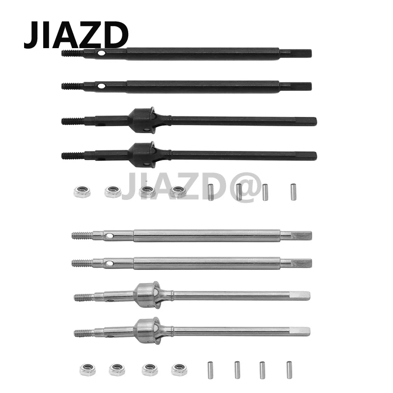 

Metal Front and Rear Drive Shaft CVD Driveshaft for TRX4M TRX4-M 1/18 RC Crawler Car Upgrade Parts Accessories