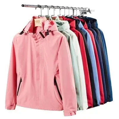Men's and Women's Windproof Waterproof Outdoor Clothing 1