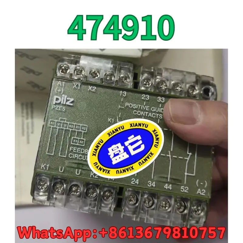 

brand-new Safety relay PZE 5 24 V DC 4S1O.474910 Fast Shipping