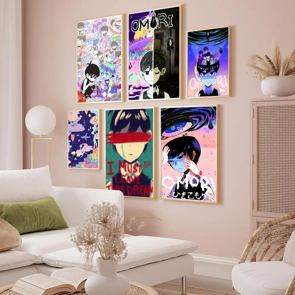Why the Omori Frame Poster Sticker Is the Ultimate Retro Kawaii Wall ...