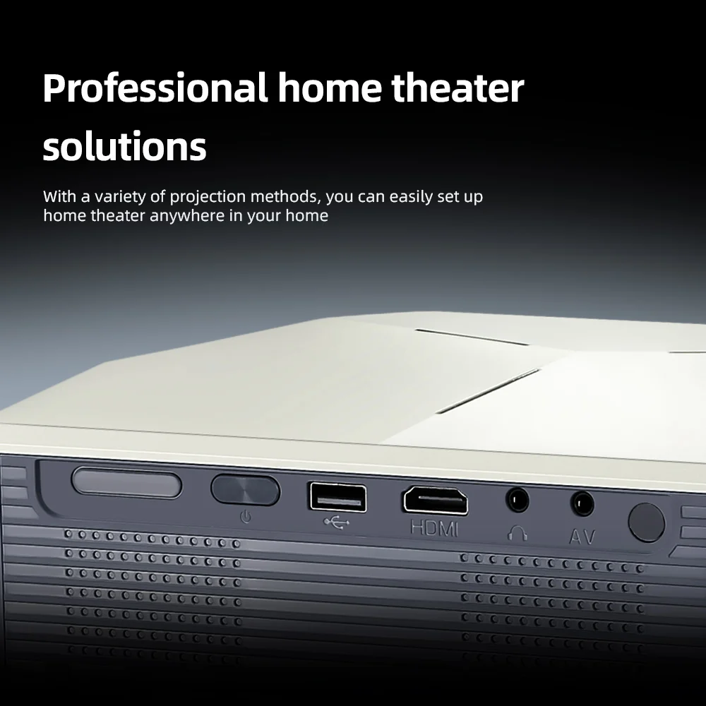 A004 Pro Projector 1080P Native Smart Home Theater 4K Full Hd