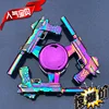 Colorful Fidget Decompression Toy Spinner Finger Spinner Metal Rainbow Color Alloy Metal Anti-Anxiety Toy For Kids Adult 3