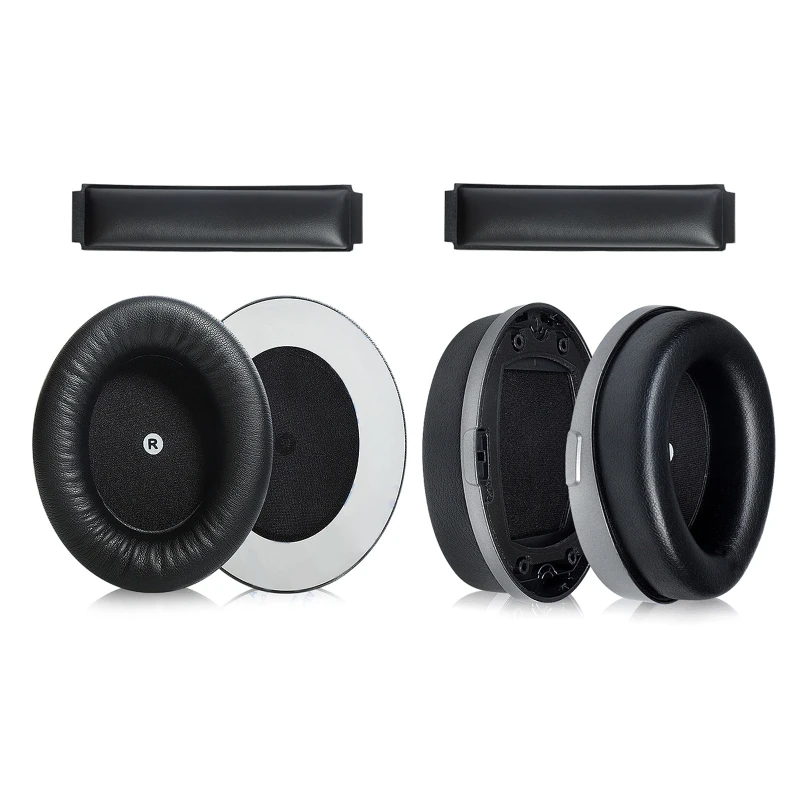

Breathable Soft Ear Pads Foam Cushions Earpad 1Pair for HyperX Cloud Orbit S Comfortable to Wear Replacement 95AF