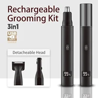 2025 Xiaomi Mijia Electric Nose Ear Hair Trimmer for Men Painless Rechargeable Sideburns Eyebrows Beard 3in1 Hair Clipper Shaver 2
