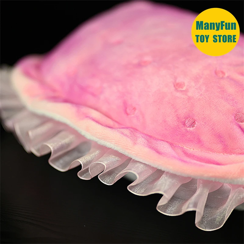 Kimberella Plush Toy High Fidelity Fossil Plushie Worm Peluche Lifelike Stuffed Animals Simulation Doll Kawai Toy Gifts For Kids 5