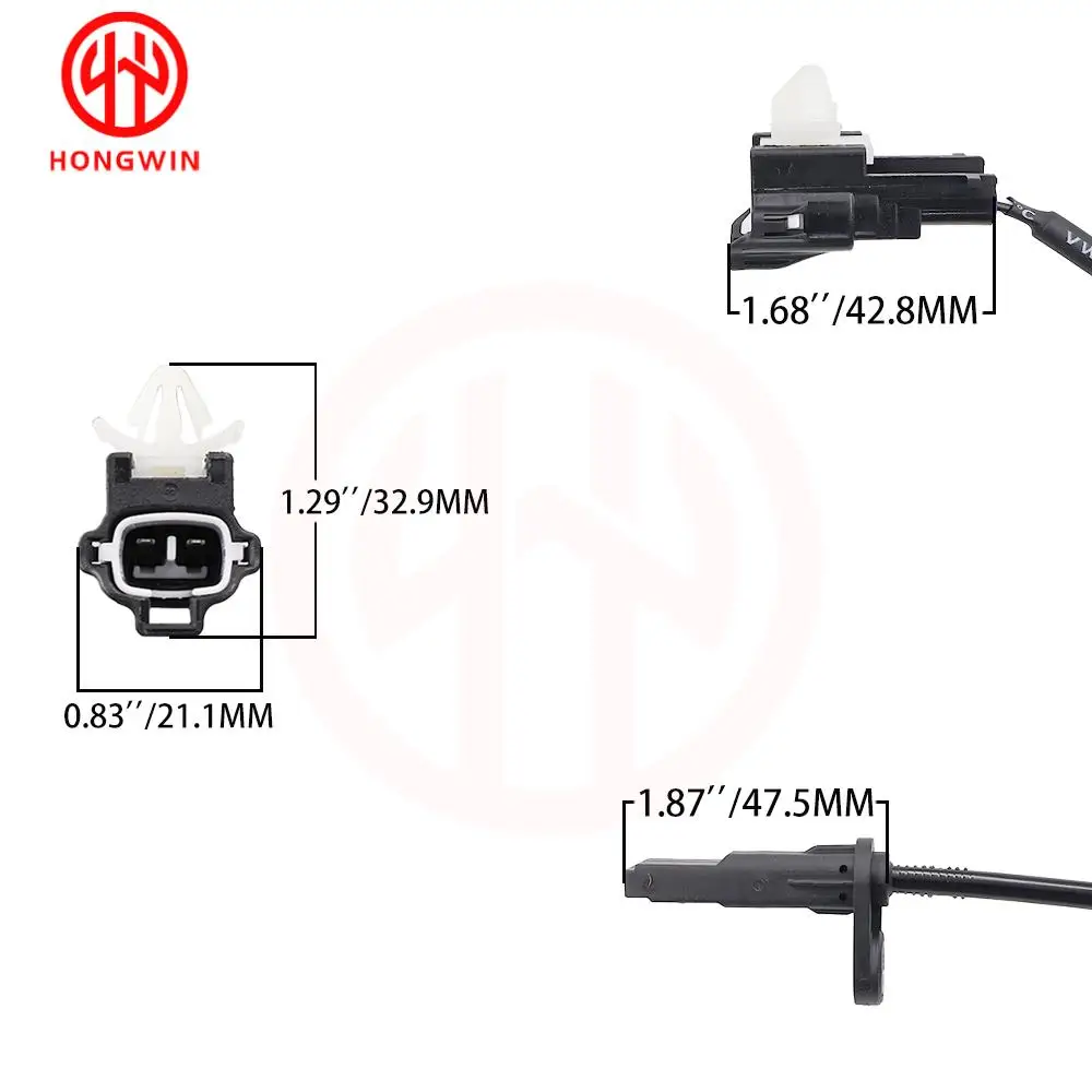 Front Rear Left Right ABS Sensor For SAIC MG 350 MG360 MG5 10183180 10183182 10183183