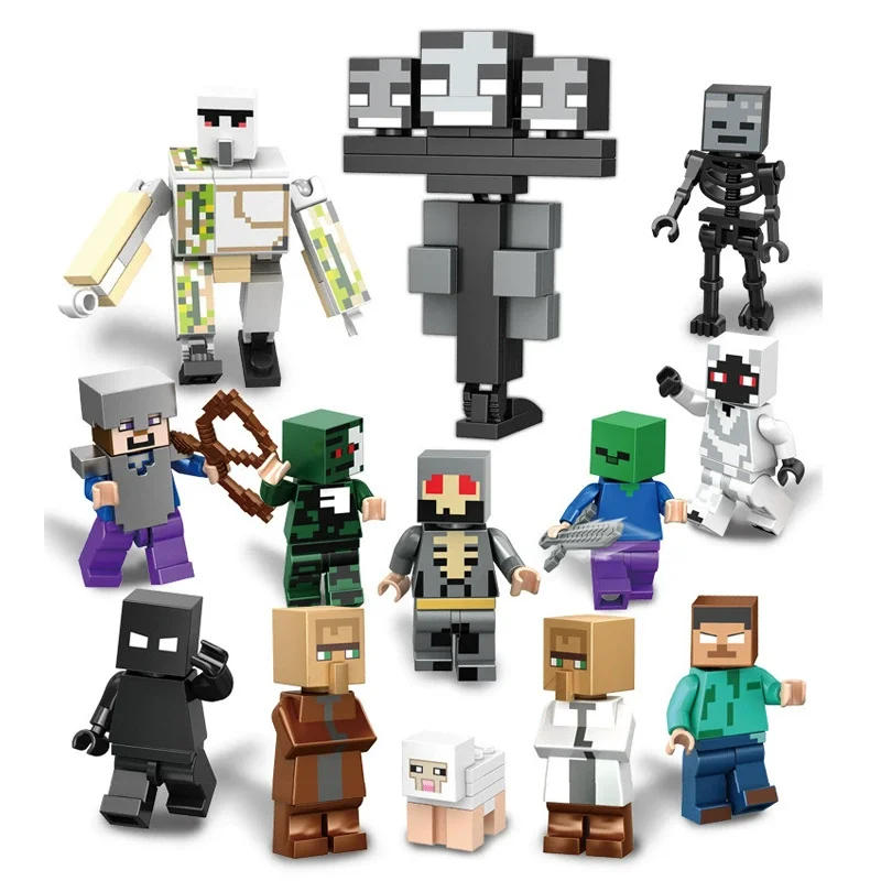 Figurines Minecraft Lego Moc