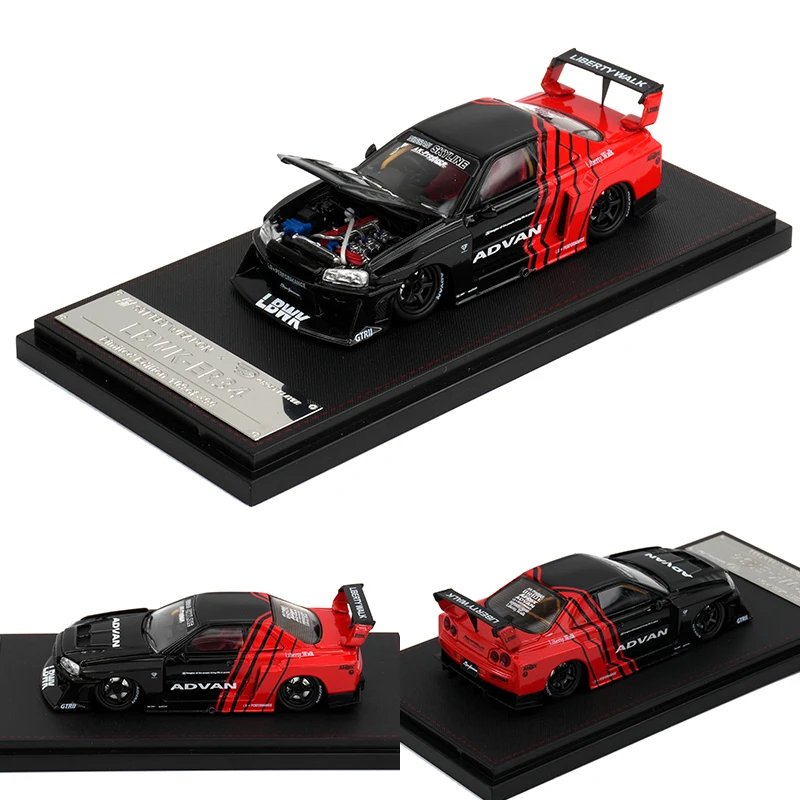 SW In Stock 1:64 LBWK Skyline GTR ER34 Super Silhouette