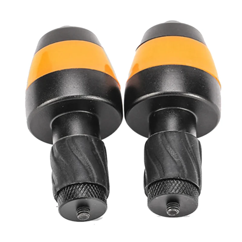 

2Pcs Bicycle Hand Grip End Plugs Turn Signal Light Waterproof Handlebar Lamp Bike Handlebar Lights Riding Supplies