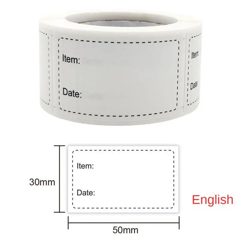 Storage Organizer Visible Self-adhesive Easy-to-use Secure Date Stickers Reliable Best Waterproof Labels Kitchen Durable
