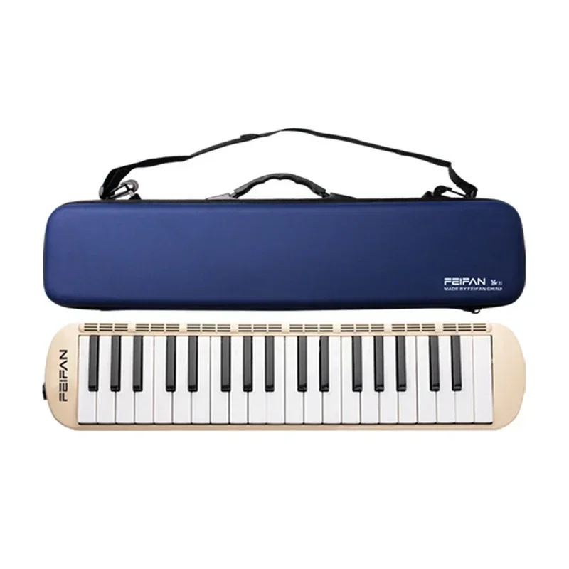 CAHAYA Melodica 32 toetsen voor kinderen, Melodica-instrument met draagtas, geschikt voor beginners, studenten, muzikaal cadeau voor jongens en meisjes, zwart CY0050-1