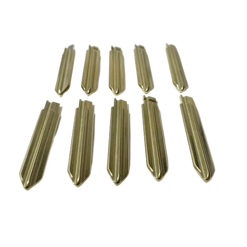 Car Remote Key Car Key 10pcs KD Key Blade Uncut Universal Car Key Blank Flip Blade for KD KEYDIY Xhorse Remote for Peugeot 806 Citroen