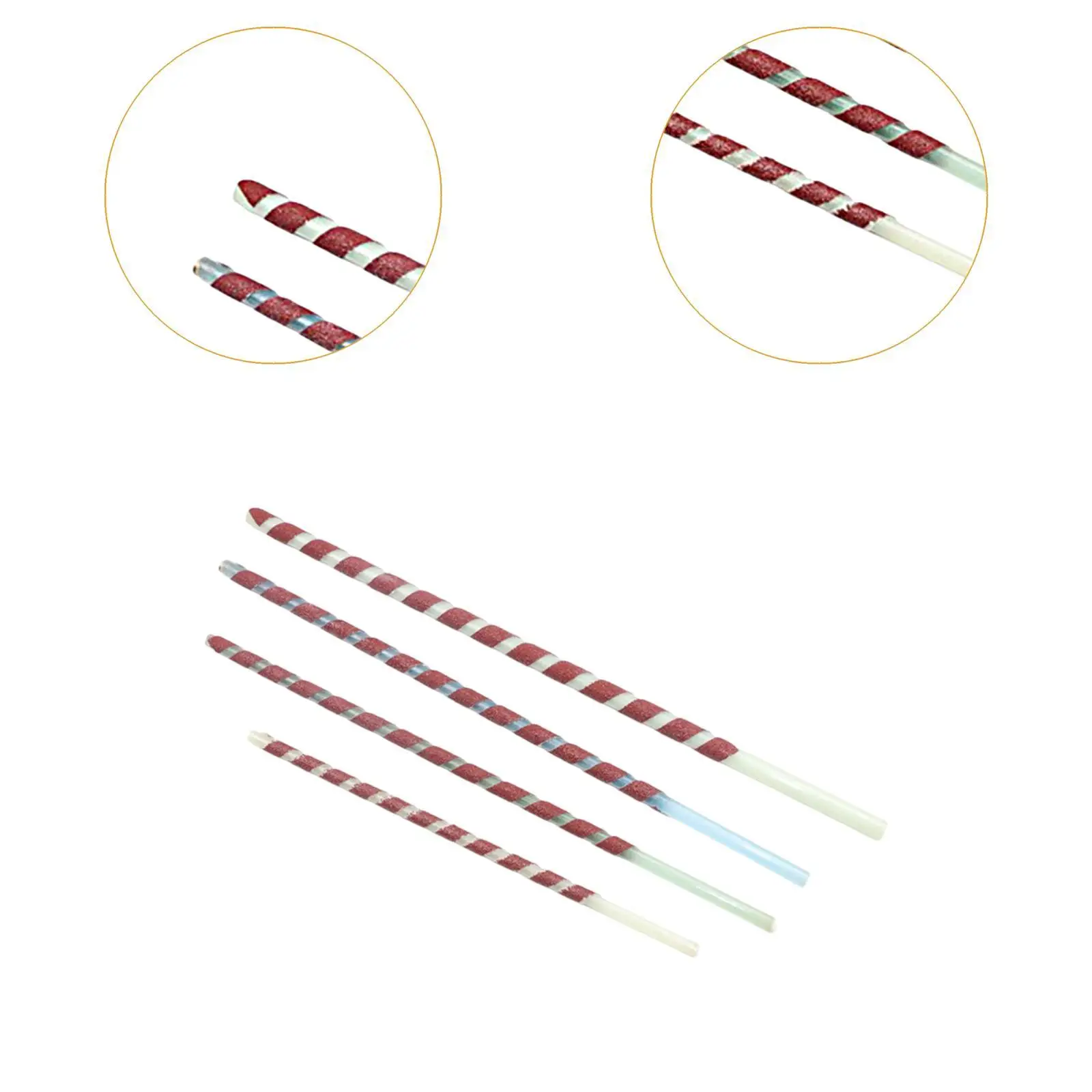 4x DIY Fishing Rod Building Tools 8/9/10/12mm Fishing Rod Grips Boring Tool Convenient EVA Cork Handle Reamer Tool Kit