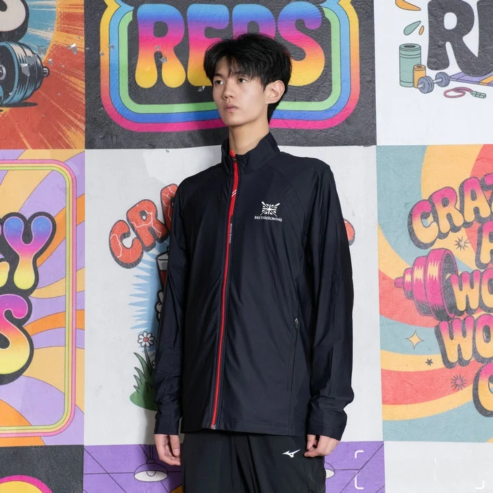 미즈노 남성용 경량 스포츠웨어 우븐 엘라스틱 재킷 32YG070 캐주얼 스타일 ..