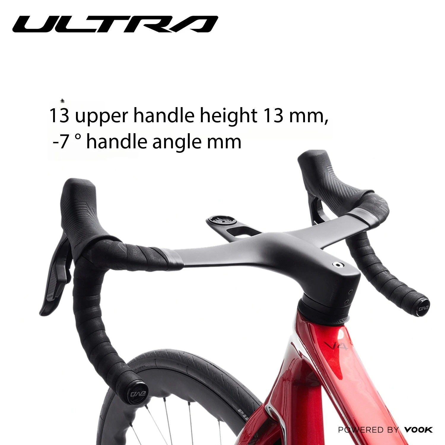 The One ULTRA Handlebar T800 Carbon Handlebar 28.6mm UD ultra