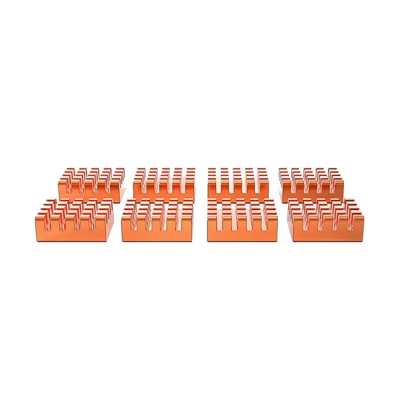 VRAM Copper Heatsink TEUCER 4/812-PCS VRAM Copper Heatsink for Cooling GPU Chips