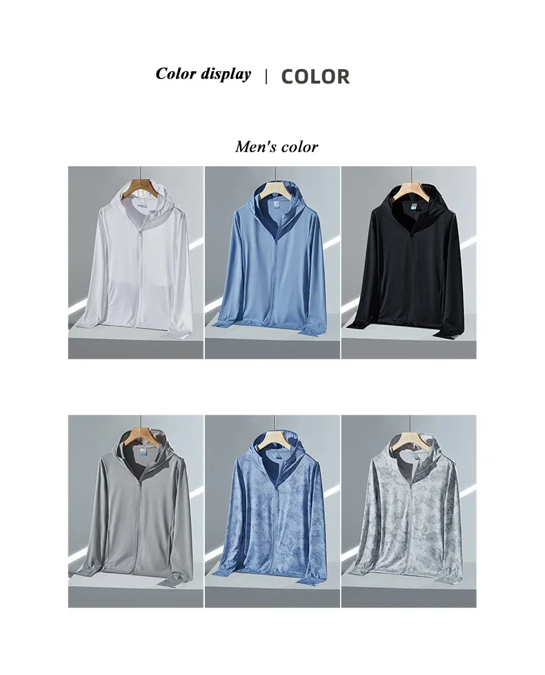 Description Picture 4 of itemWomen Sunscreen Jacket Plus Size UV Proof Coat UPF50+ Beach Hoodie Windproof Soft Comfortable Quick-drying Sports Hiking Clothes