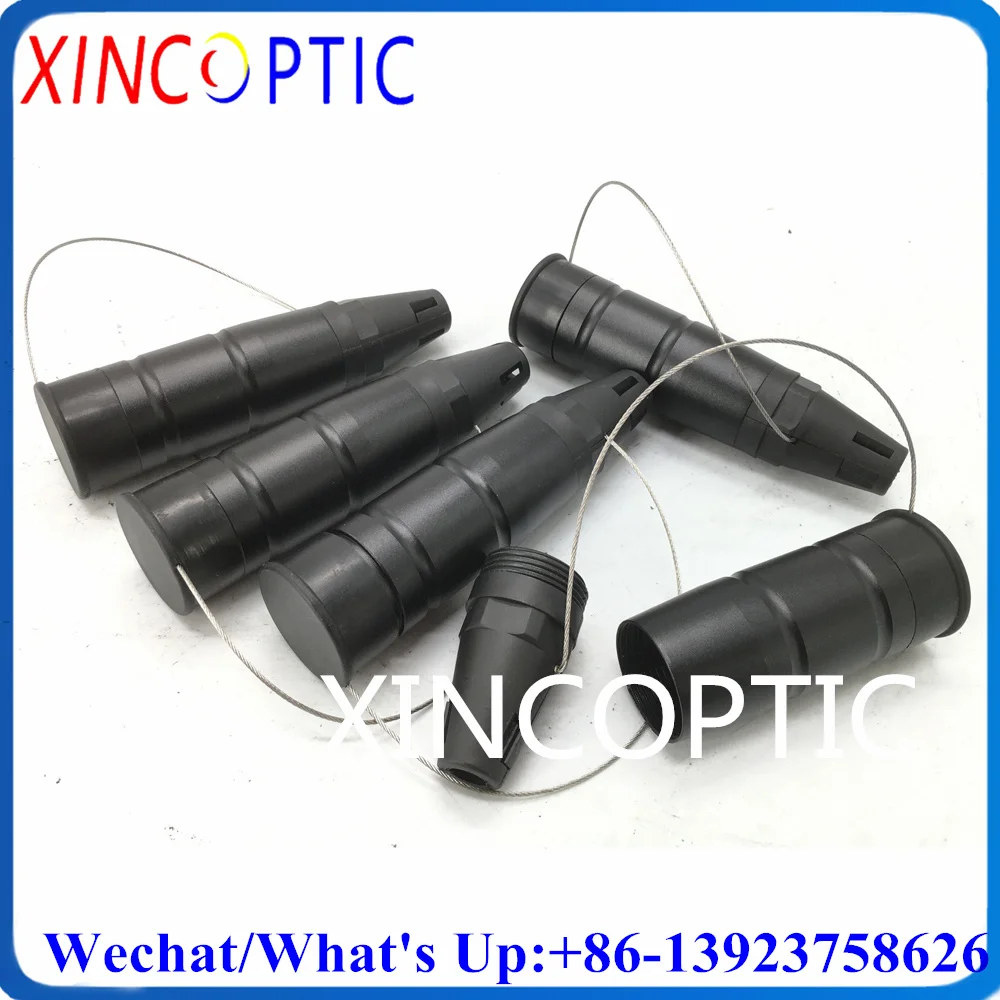 

4Pcs 2C/4Core PDLC Outdoor Plastic Fixed/Flexible Waterproof Connector for CPRI Armored Optic Cable Fiber Protective Cover Shell