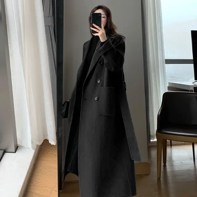 ジャケット・アウター AT LAST&CO WOOL COAT DARK NAVY S17f04da70e7b4a928b3a6ea4bc9ce