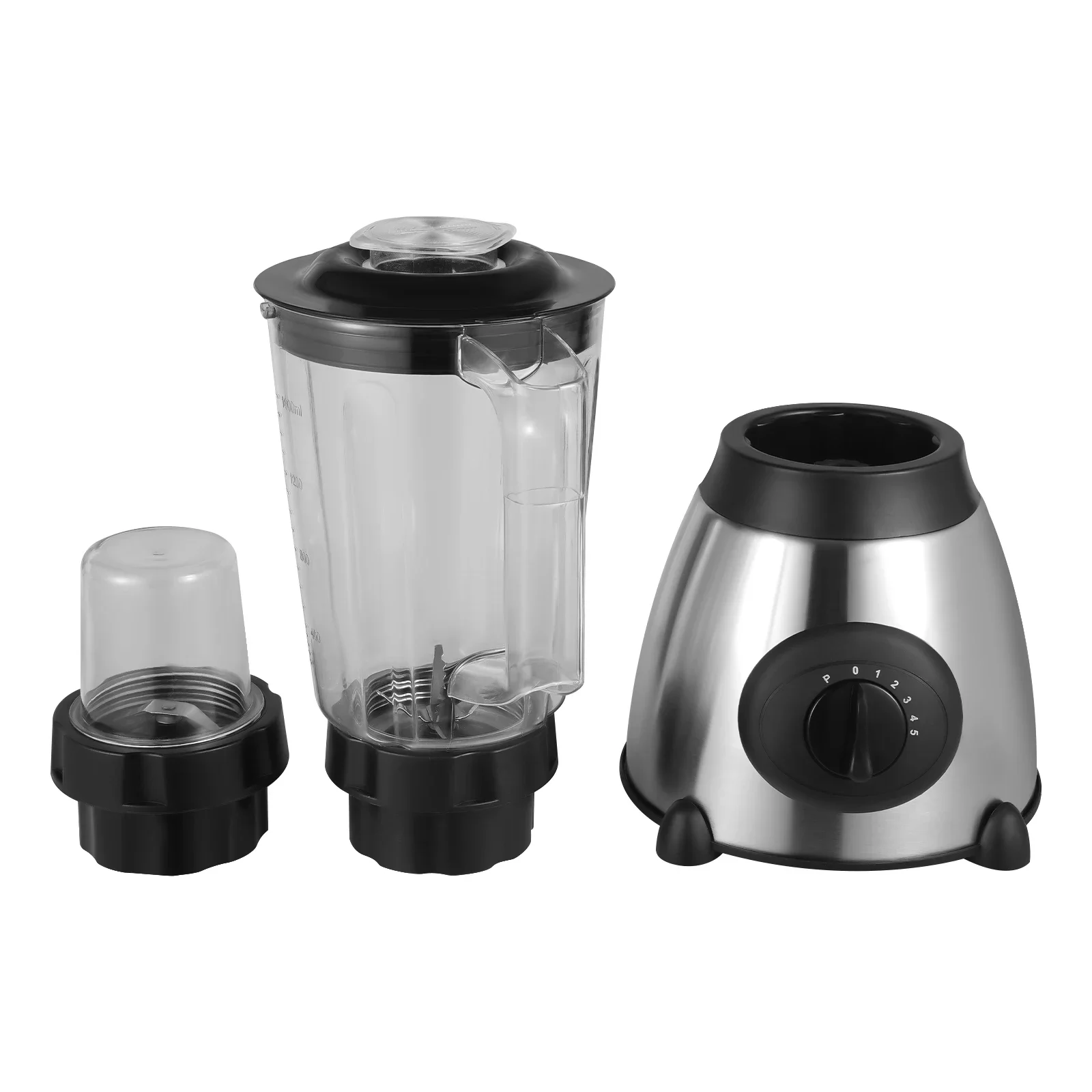Powerful 800W Blender with 5 Adjustable Speeds, 54.11 oz Capacity, Stainless Steel Blades, Easy to Clean and Ideal for S68e73ea635684e33b948c2f1a92c6605J