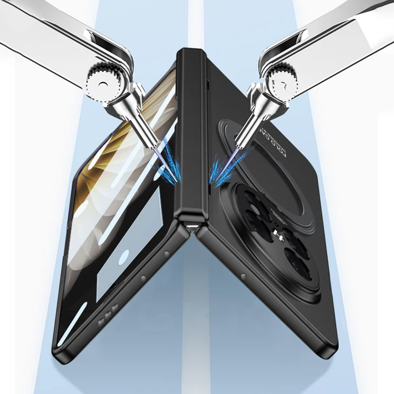 Magnetic Hinge 360 All-included Case for Oppo Find N5 Outer Screen Glass Magneti