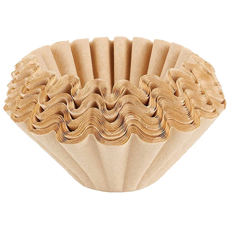 

200 Count 1-4 Cup Coffee Filters Small Coffee Paper Filters Disposable Basket Filters Brown